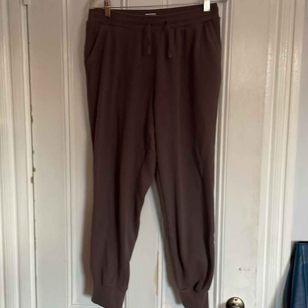 Nike yoga dri fit sweatpants, size Large